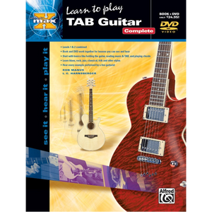 Alfred A-27708 Alfred's MAX TAB Guitar Complete-Easy Music Center