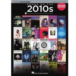 Hal Leonard HL00338996 Songs Of The 2010s (Updated Edition) The New Decade Series-Easy Music Center