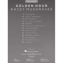 Load image into Gallery viewer, Hal Leonard HL00350622 Kacey Musgraves - Golden Hour, Easy Piano Personality-Easy Music Center
