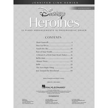 Load image into Gallery viewer, Hal Leonard HL00361494 Disney Heroines 10 Piano Arrangements In Progressive Order-Easy Music Center
