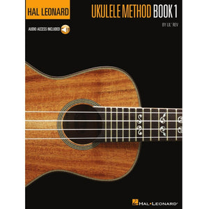Hal Leonard HL00695832 Ukulele Method Book 1 with Audio Access-Easy Music Center
