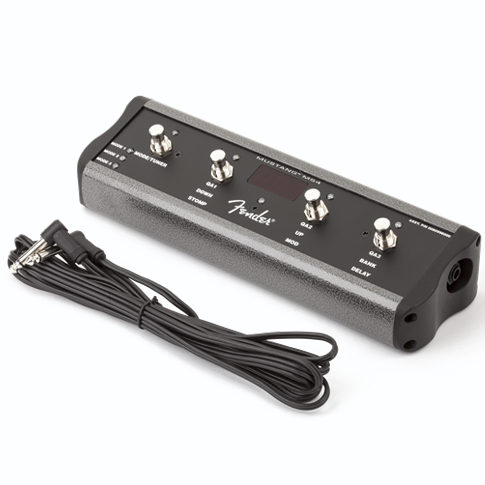 Fender 008-0996-000 4-Button Footswitch: Mustang Series Amps-Easy Music Center