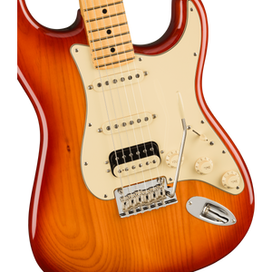Fender 011-3912-747 American Pro II Strat, HSS, Maple Fingerboard, Sienna Sunburst-Easy Music Center