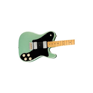Fender 011-3962-718 American Pro II Tele Deluxe, Maple Fingerboard, Mystic Surf Green-Easy Music Center