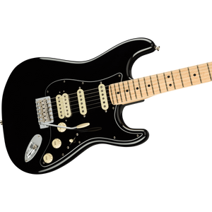 Fender 011-4922-306 Am Performer Strat, HSS, MN, Black-Easy Music Center
