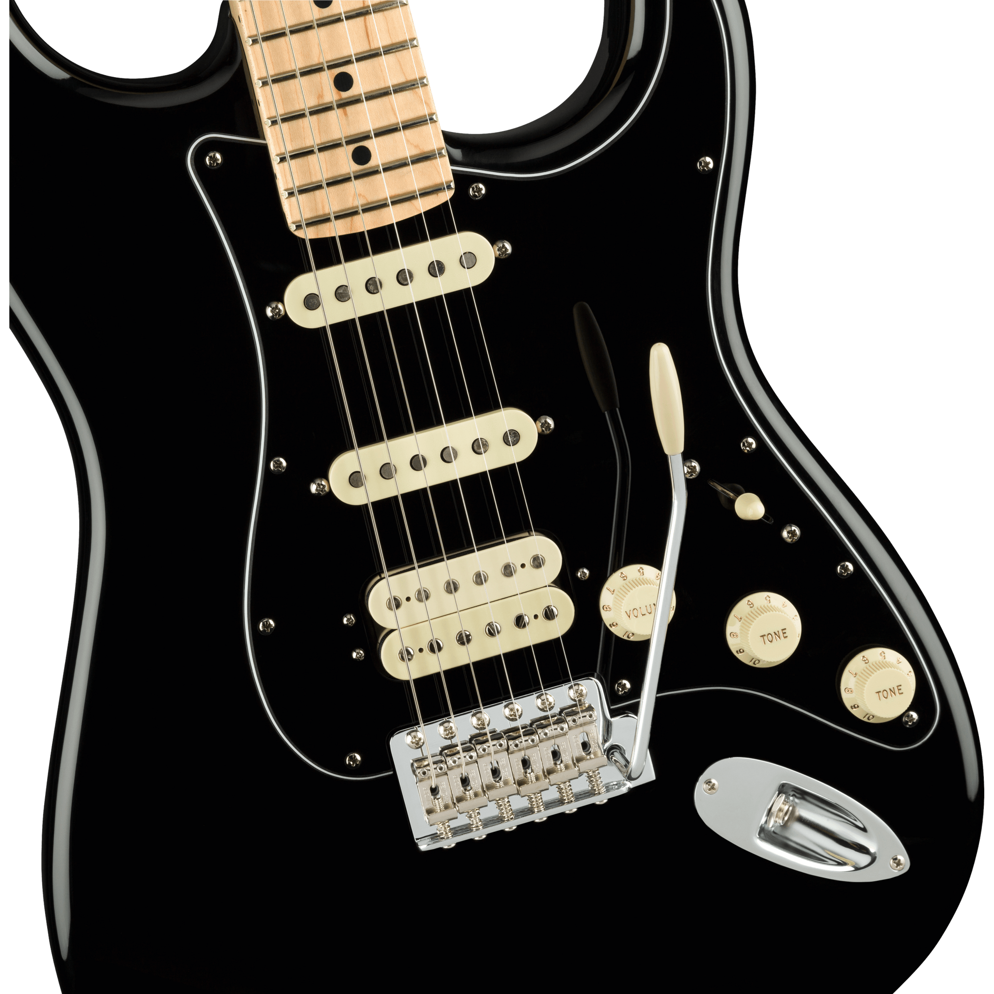 Fender 011-4922-306 Am Performer Strat, HSS, MN, Black