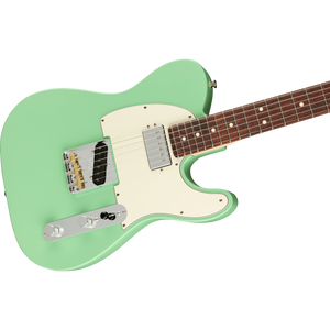 Fender 011-5120-357 Am Performer HS Tele, RW, Satin Surf Green (SC)-Easy Music Center