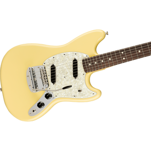 Fender 011-5510-341 Am Performer Mustang, RW, Vintage White-Easy Music Center