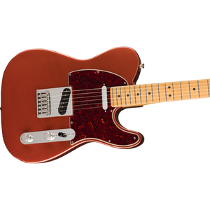 Fender 014-7332-370 Player Plus Tele, MN, Aged Candy Apple Red-Easy Music Center
