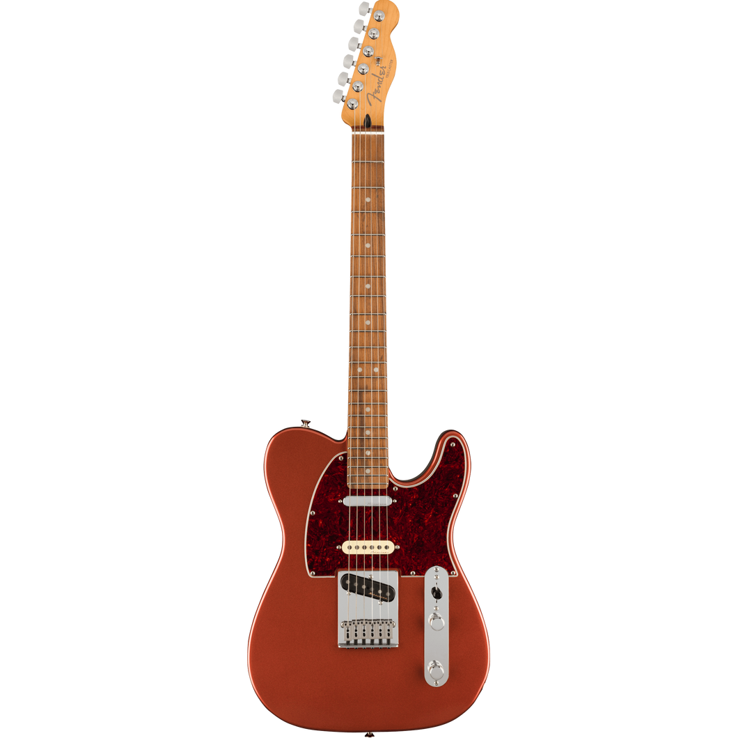 Fender 014-7343-370 Player Plus Nashville Tele, SSS, PF, Aged Candy Apple Red-Easy Music Center