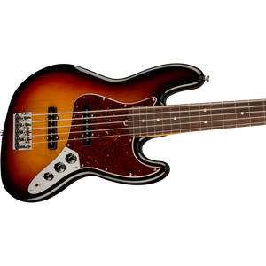 Fender 019-3990-700 Am Pro II J-Bass V, RW, 3-Color Sunburst-Easy Music Center