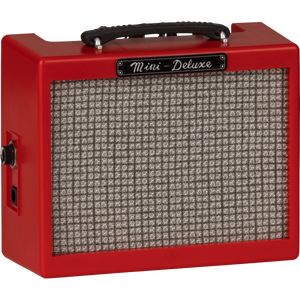 Fender 023-4810-009 Mini Deluxe Amp, Texas Red-Easy Music Center