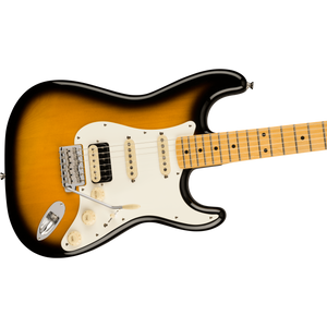 Fender 025-1802-303 MIJ JV Modified 50s Strat, HSS, Maple FB, 2-Color Sunburst-Easy Music Center
