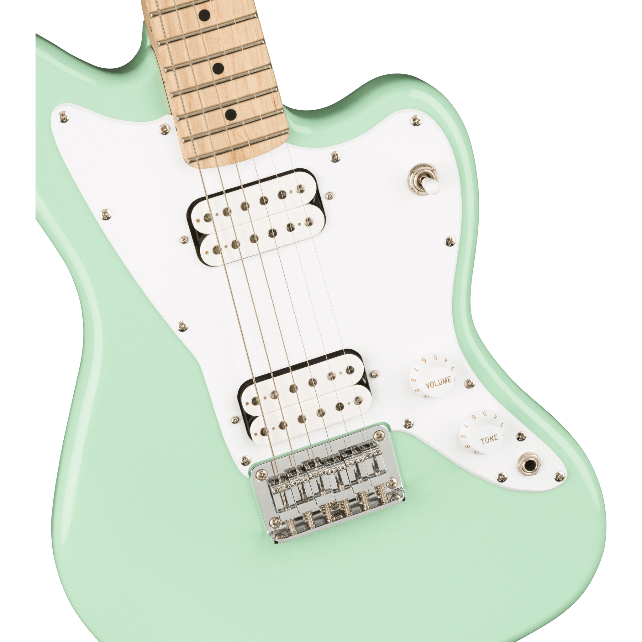 Squier 037-0125-557 Mini Jazzmaster HH, Surf Green – Easy Music Center