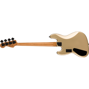 Squier 037-0451-544 Contemporary Active J-Bass, HH, Roasted Maple FB, Shoreline Gold-Easy Music Center
