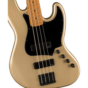 Squier 037-0451-544 Contemporary Active J-Bass, HH, Roasted Maple FB, Shoreline Gold-Easy Music Center