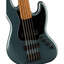 Load image into Gallery viewer, Squier 037-0461-568 Contemporary Active J-Bass V, HH, Roasted Maple FB, Gunmetal Metallic-Easy Music Center
