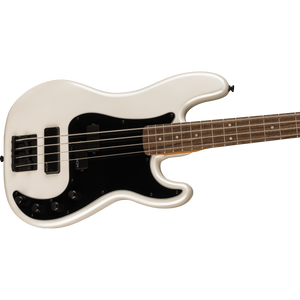 Squier 037-0481-523 Contemporary Active P-Bass, PH, Laurel FB, Pearl White-Easy Music Center