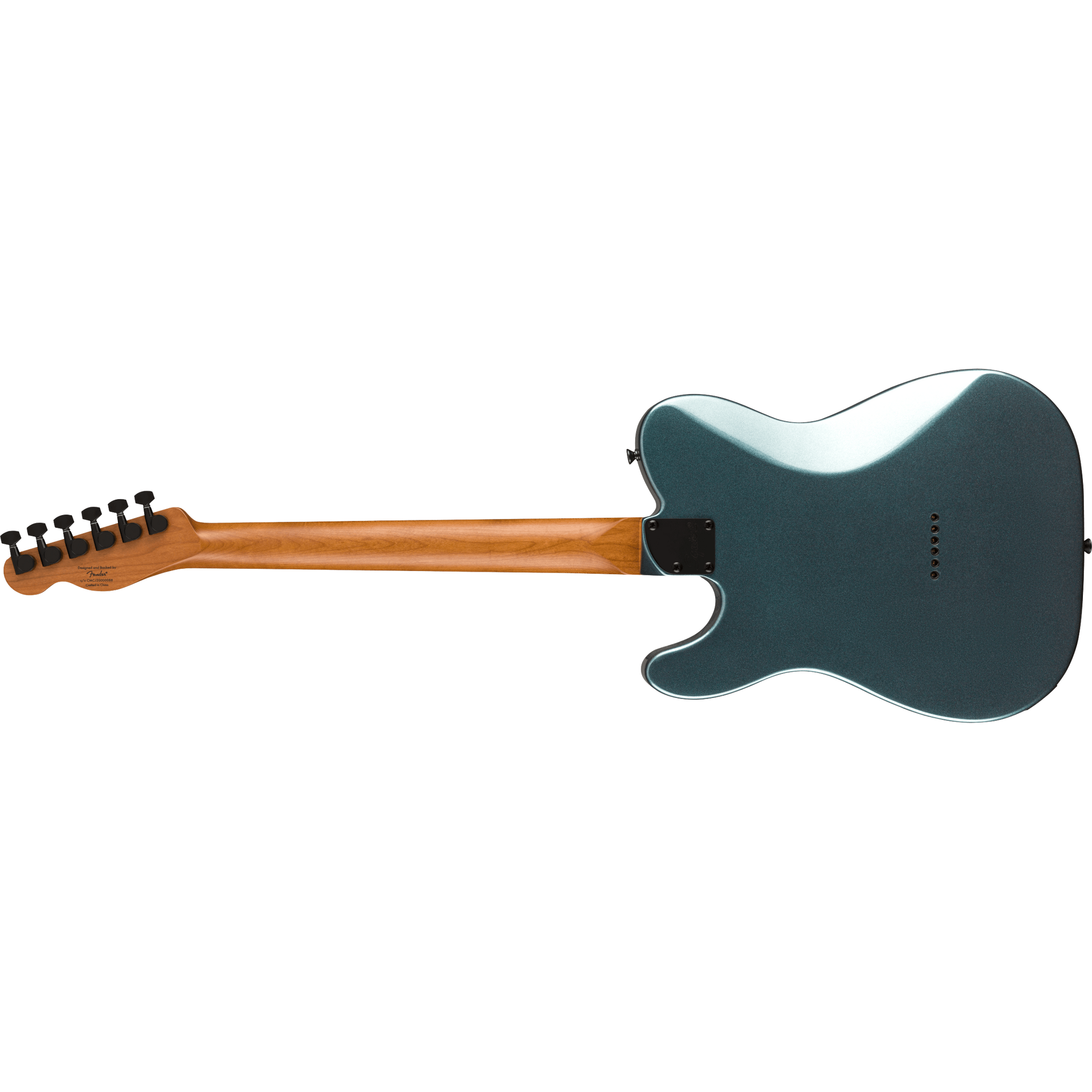 Squier 037-1225-568 Contemporary Tele, RH, Roasted MN, Gunmetal