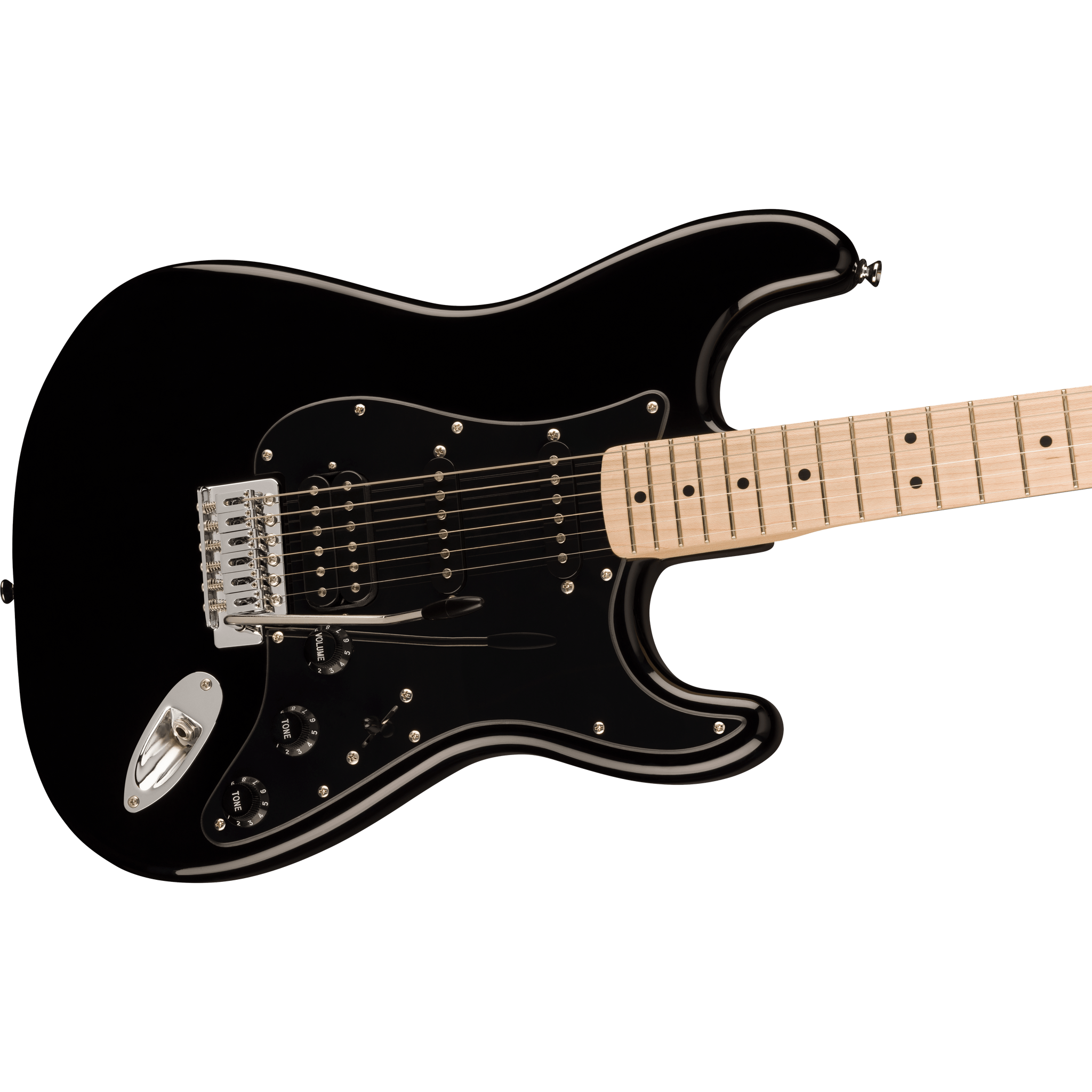 Squier 037-3203-506 Sonic Strat, HSS, Maple FB, BPG, Black