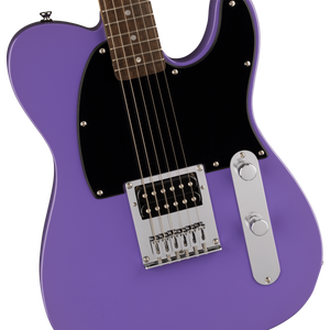 Squier 037-3551-517 Sonic Esquire Tele, H, LRL, BPG, Ultraviolet-Easy Music Center