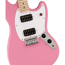 Load image into Gallery viewer, Squier 037-3702-555 Sonic Mustang, HH, Maple FB, WPG, Flash Pink-Easy Music Center
