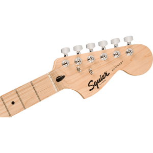 Squier 037-3702-555 Sonic Mustang, HH, Maple FB, WPG, Flash Pink-Easy Music Center