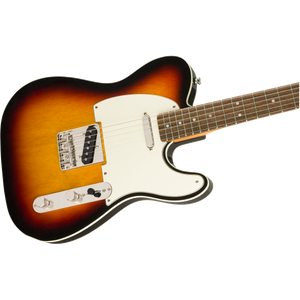 Squier 037-4040-500 Classic Vibe 60s Custom Tele, LRL, 3-Color Sunburst-Easy Music Center