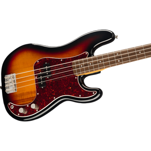 Squier 037-4510-500 Classic Vibe 60s P-Bass, LRL, 3-Color Sunburst-Easy Music Center