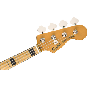 Squier 037-4540-506 Classic Vibe 70s J-Bass, Maple, Black-Easy Music Center