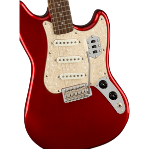 Squier 037-7010-509 Paranormal Cyclone, LRL, Pearloid PG, Candy Apple Red-Easy Music Center