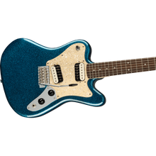 Load image into Gallery viewer, Squier 037-7015-513 Paranormal Super-Sonic, LRL, Pearloid PG, Blue Sparkle-Easy Music Center
