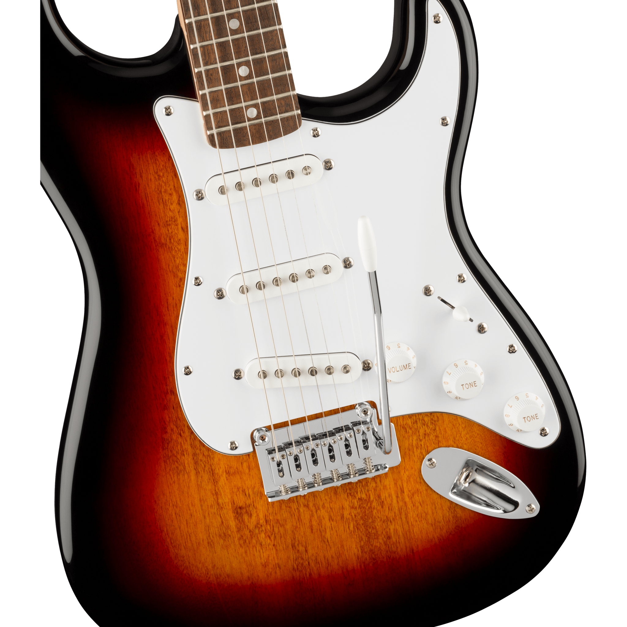 Squier 037-8000-500 Affinity Strat, SSS, Maple, WPG, 3-Color Squier 037-8000-500 Affinity Strat, SSS, Maple, WPG, 3-Color