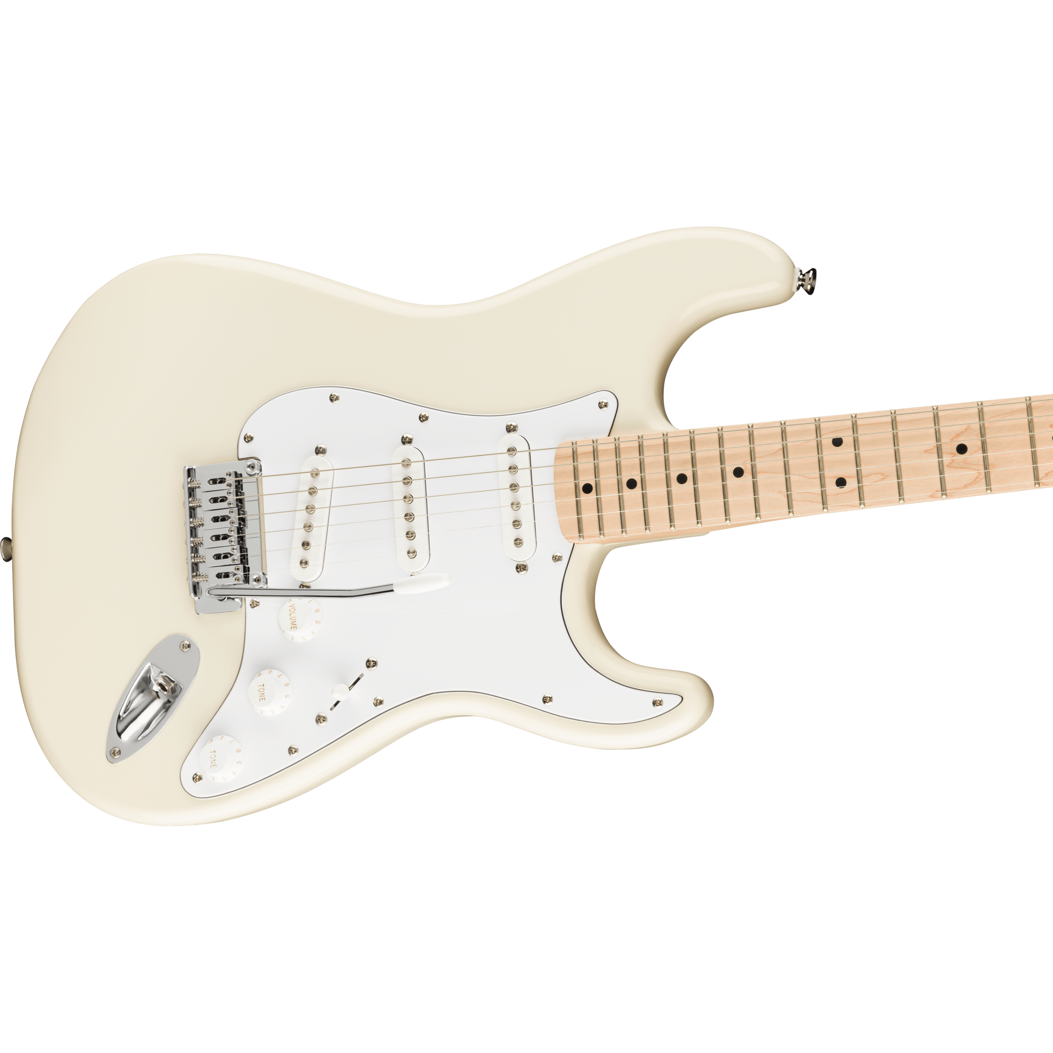Squier 037 8002 505 Affinity Strat SSS Maple WPG Olympic White Easy Music Center