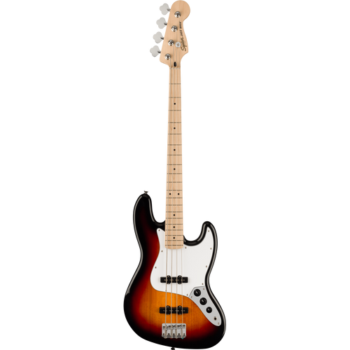 Squier 037-8602-500 Affinity J-Bass, Maple, WPG, 3-Color Sunburst-Easy Music Center
