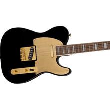 Load image into Gallery viewer, Squier 037-9400-506 40th Ann Tele, Gold Edition, Laurel FB, Black-Easy Music Center
