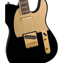 Load image into Gallery viewer, Squier 037-9400-506 40th Ann Tele, Gold Edition, Laurel FB, Black-Easy Music Center
