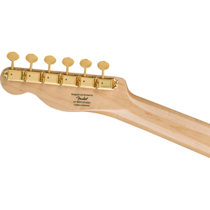 Squier 037-9400-546 40th Ann Tele, Gold Edition, Laurel FB, Sherwood Green Metallic-Easy Music Center
