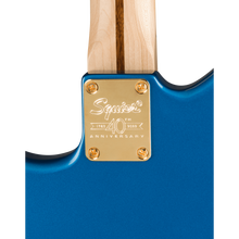 Load image into Gallery viewer, Squier 037-9420-502 40th Ann Jazzmaster, Gold Edition, Laurel FB, Lake Placid Blue-Easy Music Center

