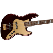 Load image into Gallery viewer, Squier 037-9440-515 40th Ann J-Bass, Gold Edition, Laurel FB, Ruby Red Metallic-Easy Music Center
