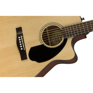 Fender 097-0153-021 CC-60SCE Acoustic/Electric Gutiar, Concert, Solid Spruce Top, Natural-Easy Music Center