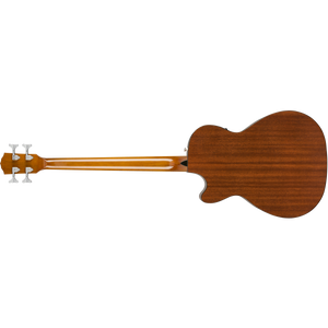 Fender 097-0183-021 CB-60SCE Acoustic Bass Guitar, Natural-Easy Music Center