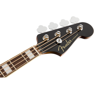 Fender 097-0743-106 Kingman Acoustic Bass Guitar, Black-Easy Music Center