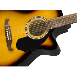 Fender 097-1253-532 FA-135CE Acoustic/Electric Guitar, Concert, Sunburst-Easy Music Center