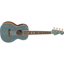 Load image into Gallery viewer, Fender 097-1752-197 Dhani Harrison Tenor Uke, Turquoise-Easy Music Center
