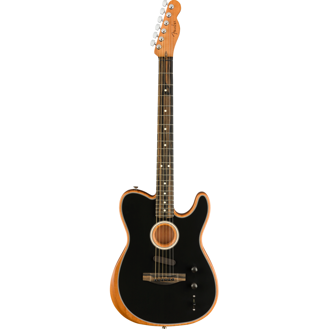 Fender 097-2013-206 Am Acoustasonic Tele, Black-Easy Music Center