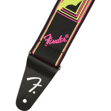 Load image into Gallery viewer, Fender 099-0681-304 Neon Monogram Strap, Yellow/Pink-Easy Music Center
