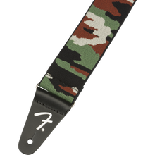 Load image into Gallery viewer, Fender 099-0685-100 2&quot; Weighless Strap, Woodland Camo Print-Easy Music Center
