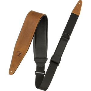 Fender 099-0694-321 Right Height Leather Strap, Cognac – Easy
