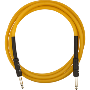Fender 099-0810-113 Professional 10' Glow-In-The-Dark Cable, Orange-Easy Music Center